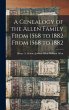 A Genealogy of the Allen Family From... - Bild 1