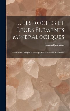 Cover ... Les Roches Et Leurs Éléments Minéralogiques
