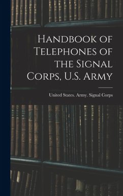 Cover Handbook of Telephones of the Signal Corps, U.S. Army