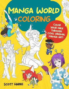Manga World Coloring - Harris, Scott