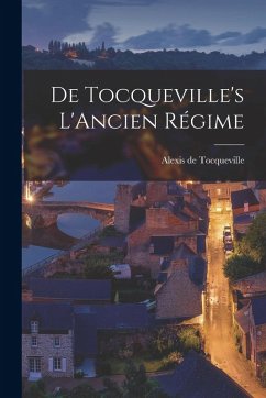 Cover De Tocqueville's L'Ancien Régime