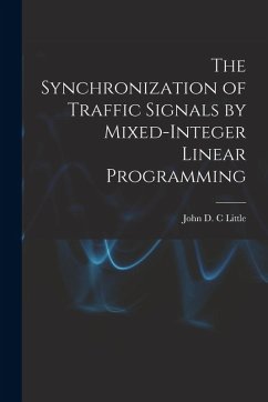 Cover The Synchronization of Traffic Signals by Mixed-integer Linear Programming