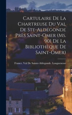 Cover Cartulaire De La Chartreuse Du Val De Ste-Aldegonde Près Saint-Omer (Ms. 901 De La Bibliothèque De Saint-Omer)