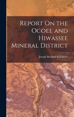 Cover Report On the Ocoee and Hiwassee Mineral District