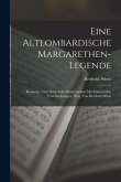 Eine Altlombardische Margarethen-Legende