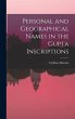 Personal and Geographical Names in the... - Bild 1