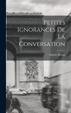 Cover Petites ignorances de la conversation