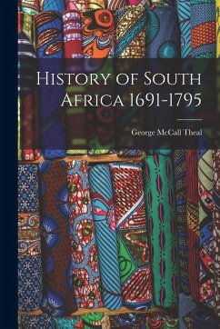 Cover History of South Africa 1691-1795