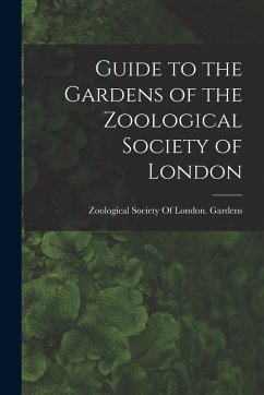 Cover Guide to the Gardens of the Zoological Society of London