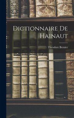 Cover Dictionnaire De Hainaut