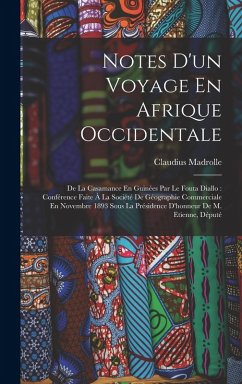 Cover Notes D'un Voyage En Afrique Occidentale