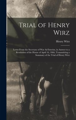 Cover Trial of Henry Wirz