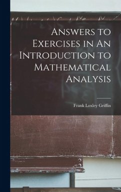Cover Answers to Exercises in An Introduction to Mathematical Analysis