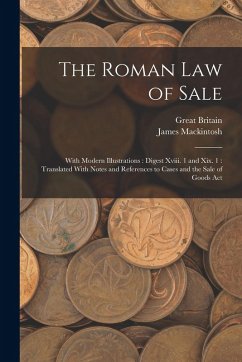 Cover The Roman Law of Sale