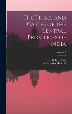 Cover The Tribes and Castes of the Central Provinces of India; Volume 3