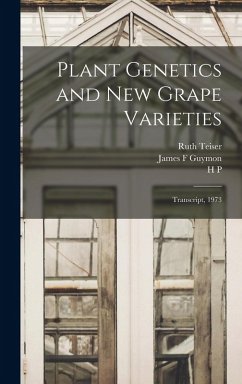 Cover Plant Genetics and new Grape Varieties: Transcript, 1973