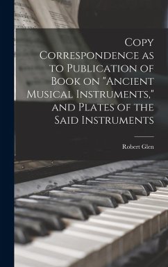 Copy Correspondence as to Publication of Book on 