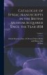 Catalogue of Syriac Manuscripts in the... - Bild 1
