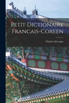 Cover Petit Dictionaire Francais-Coreen