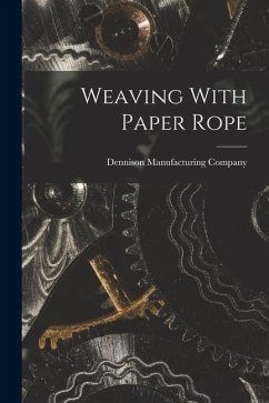 Cover Weaving With Paper Rope