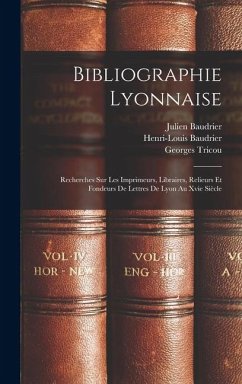 Cover Bibliographie Lyonnaise