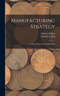 Manufacturing Strategy Cover Manufacturing Strategy