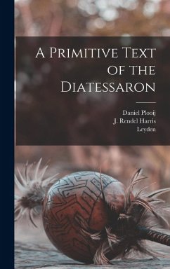 Cover A Primitive Text of the Diatessaron