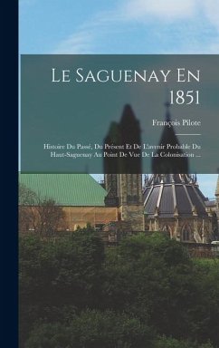 Cover Le Saguenay En 1851