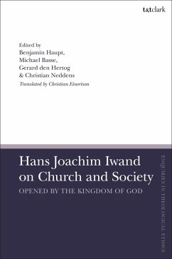 Cover Hans Joachim Iwand on Church and Society (eBook, PDF)