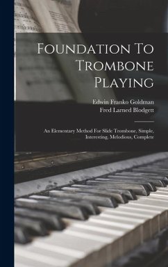 Foundation To Trombone Playing Cover Foundation To Trombone Playing