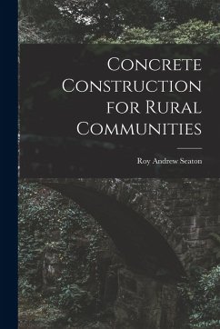 Cover Concrete Construction for Rural Communities