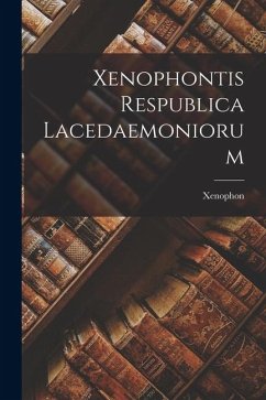 Cover Xenophontis Respublica Lacedaemoniorum
