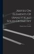 Notes On Elements Of (analytical) Solid... - Bild 1