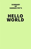 Summary of Hannah Fry's Hello World (eBook, ePUB) Summary of Hannah Fry's Hello World (eBook, ePUB)