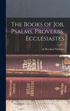 The Books of Job, Psalms, Proverbs, Ecclesiastes