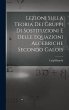 Lezioni sulla teoria dei gruppi di... - Bild 1
