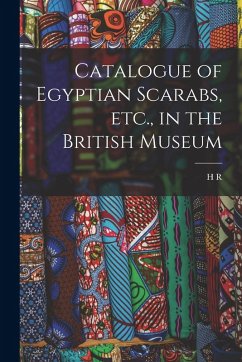 Cover Catalogue of Egyptian Scarabs, etc., in the British Museum