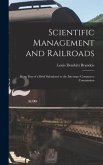 Scientific Management and Railroads