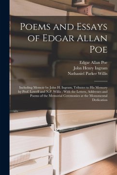 Cover Poems and Essays of Edgar Allan Poe