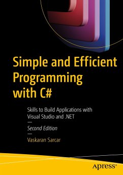 Simple and Efficient Programming with C# (eBook, PDF) - Sarcar, Vaskaran