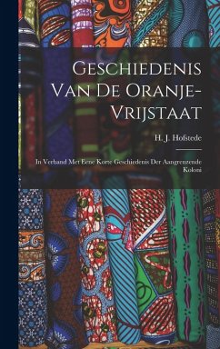 Geschiedenis van de Oranje-Vrijstaat Cover Geschiedenis van de Oranje-Vrijstaat