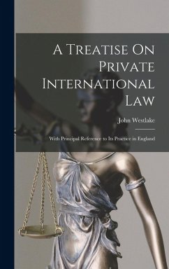 Cover A Treatise On Private International Law