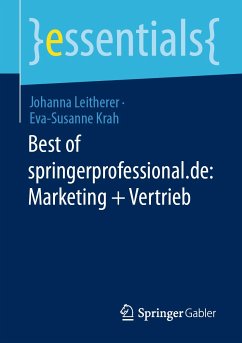 Best of springerprofessional.de: Marketing + Vertrieb (eBook, PDF) - Leitherer, Johanna; Krah, Eva-Susanne