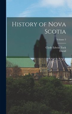 Cover History of Nova Scotia; Volume 3