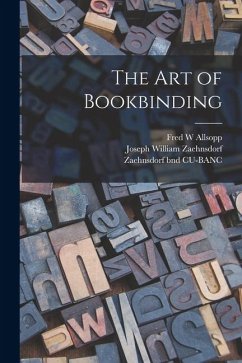 Cover The art of Bookbinding