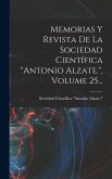 Memorias Y Revista De La Sociedad Científica 