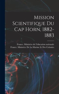 Cover Mission scientifique du cap Horn, 1882-1883