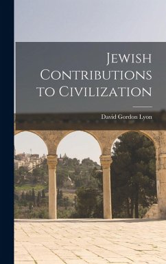 Cover Jewish Contributions to Civilization