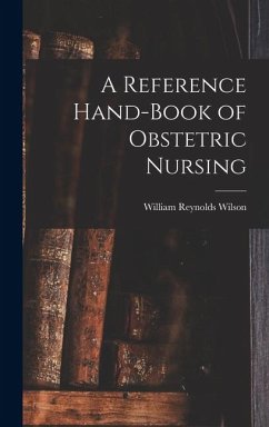 Cover A Reference Hand-Book of Obstetric Nursing