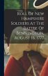 Roll Of New Hampshire Soldiers At The... - Bild 1